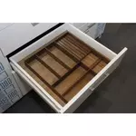 Деревянный лоток WoodLine для столовых приборов в ящик Grass Nova Pro на ширину фасада 600 мм, орех