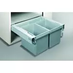 ALVEUS система сортировки мусора ALBIO 50 SET 2X17L+2X1 L в комп.1103964,1104142,1103963