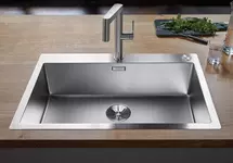 BLANCO  мойка CLARON 700-IF/A нерж.сталь Durinox® с отв. арм. InFino®