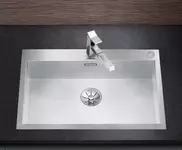 BLANCO  мойка ZEROX 700-IF/A нерж.сталь Durinox® с отв. арм. InFino®