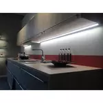 Светодиодный светильник DLIGHT COR 1 м в отрез, без выключателя, алюминий, свет-холодный