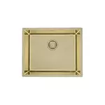 ALVEUS мойка KOMBINO 50 MONARCH GOLD SAT-90 542X442X195 U в компл. с выпуском без сифона