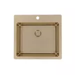 ALVEUS мойка PURE MONARCH 70 BRONZE-90 FS 565X525 в компл. с выпуском без сифона